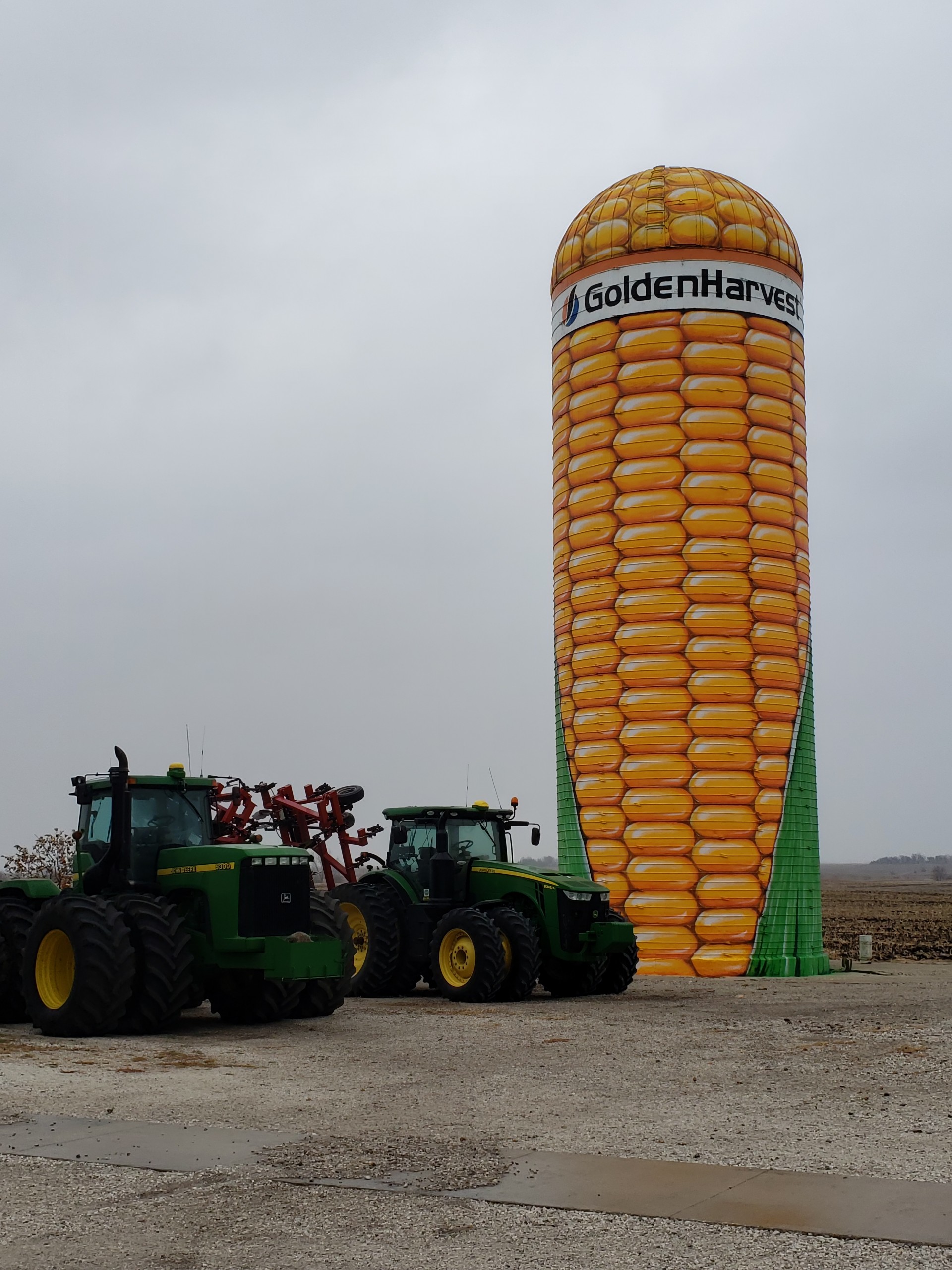 corn silo grain bin painting webster city iowa