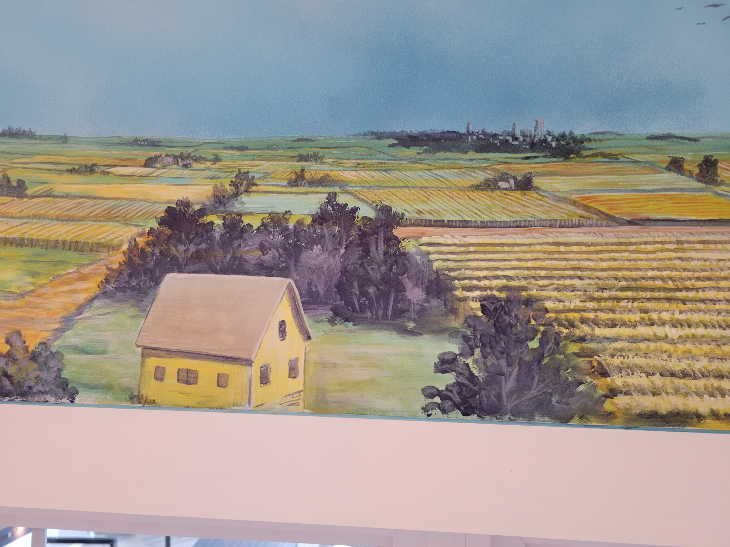 midwest farm scene mural freesky studios