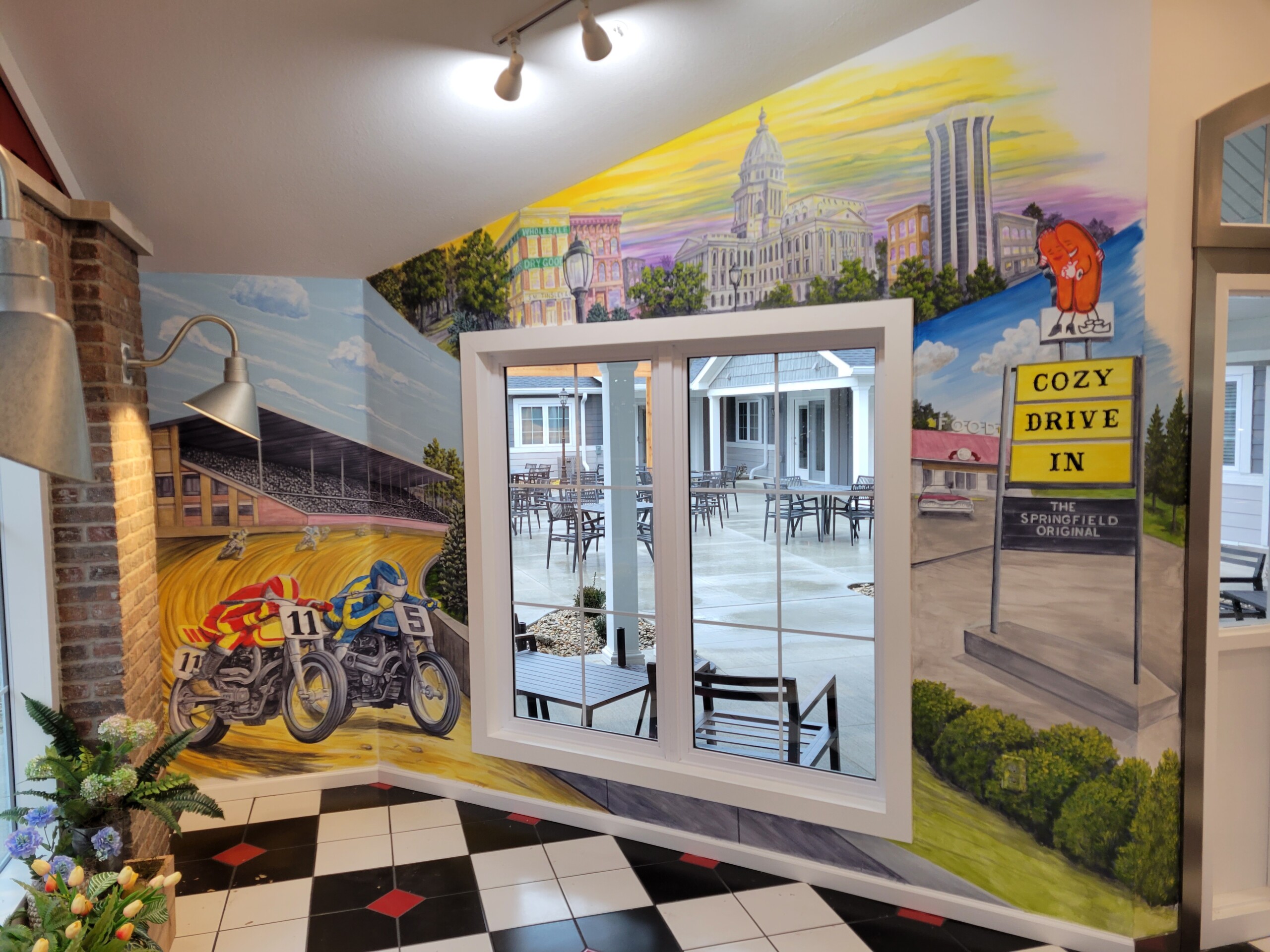 springfield illinois mural painting