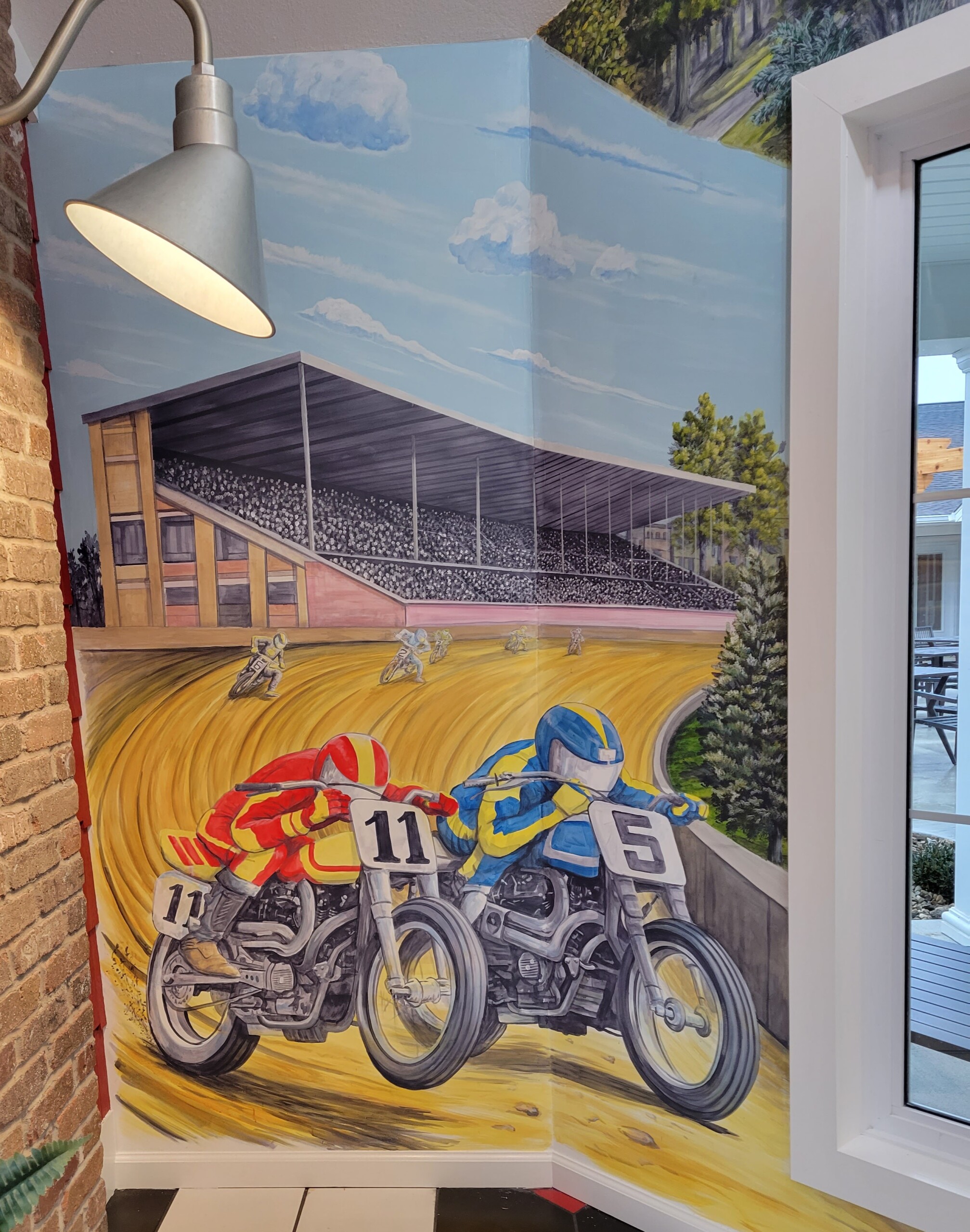 springfield mile grandstand mural