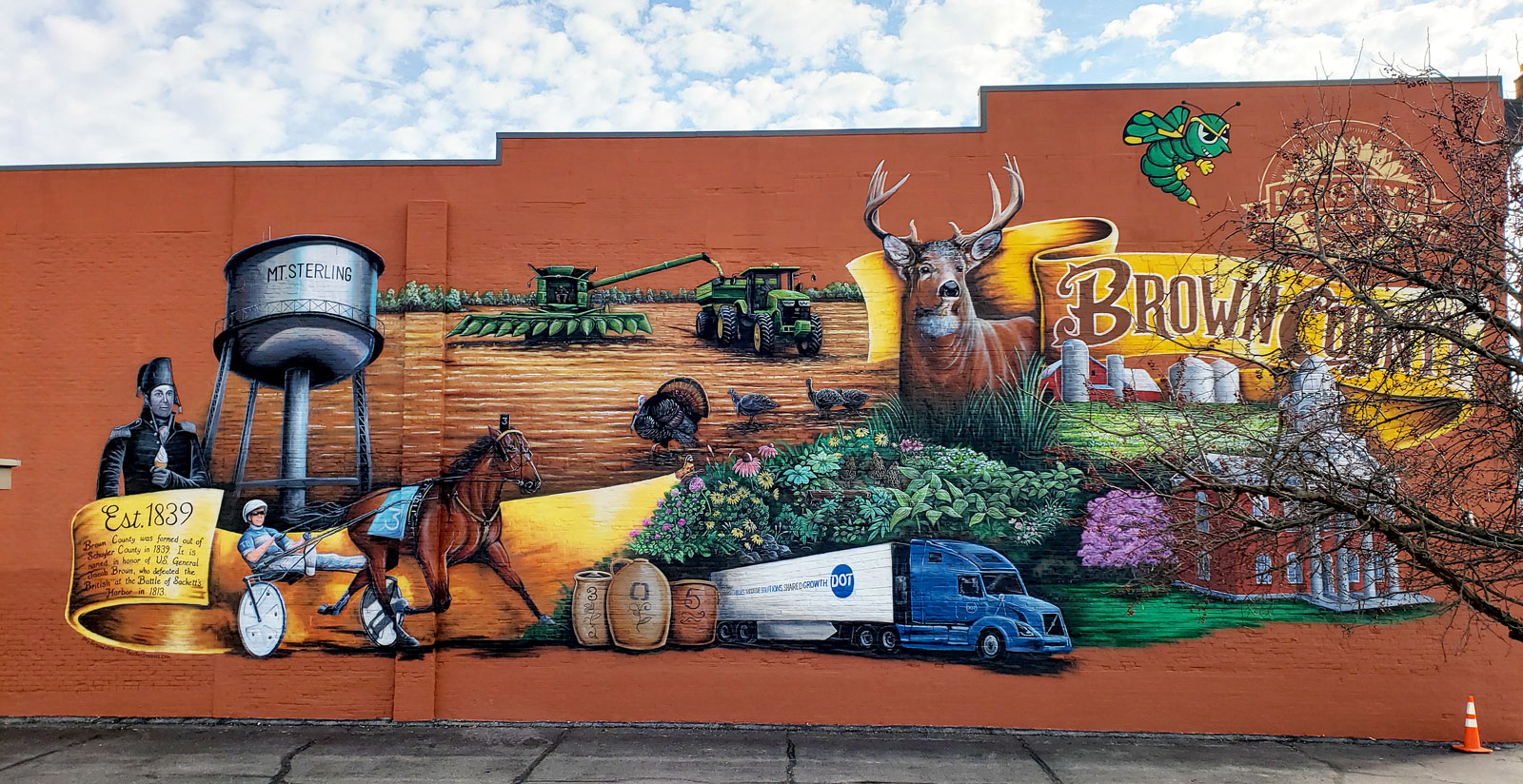 Brown County Community Mural Painting